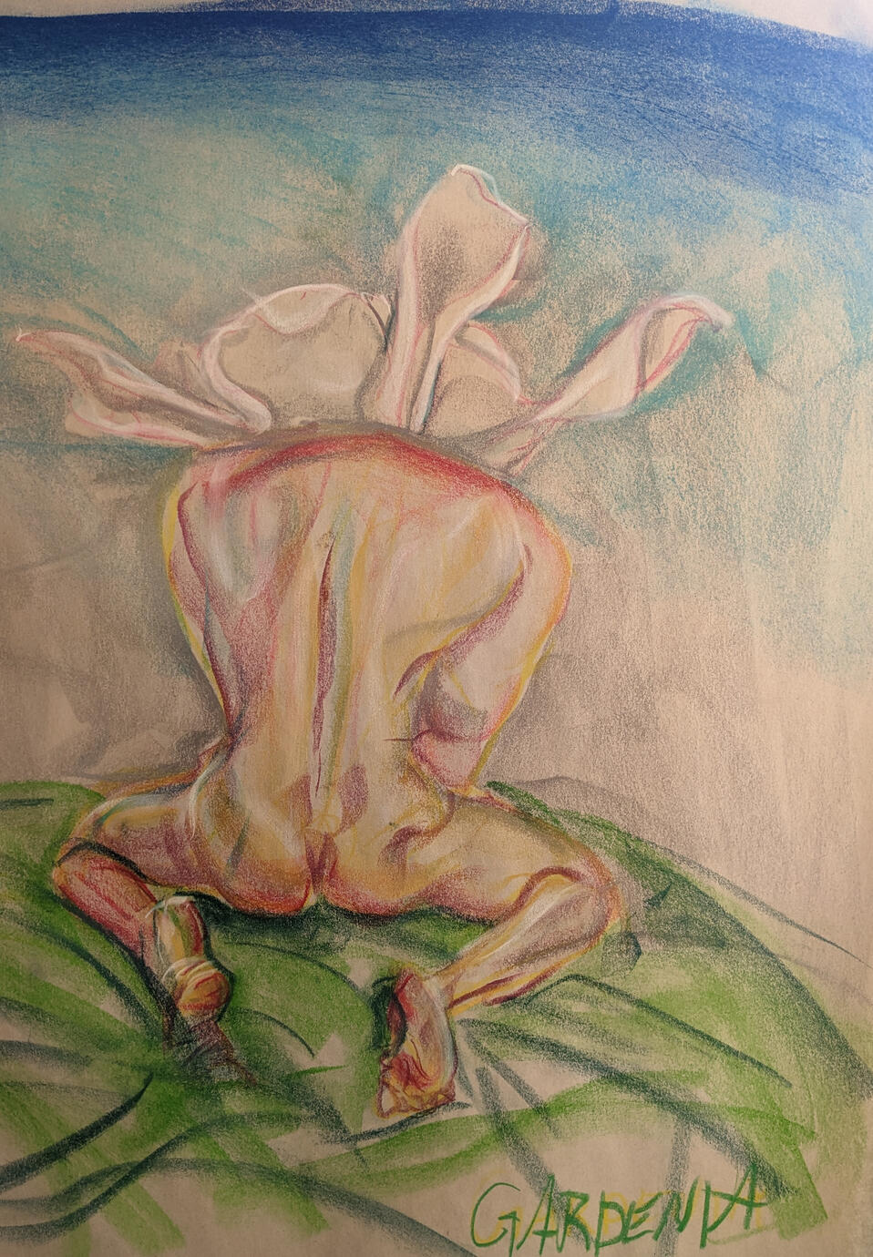 Gardenia, soft pastel